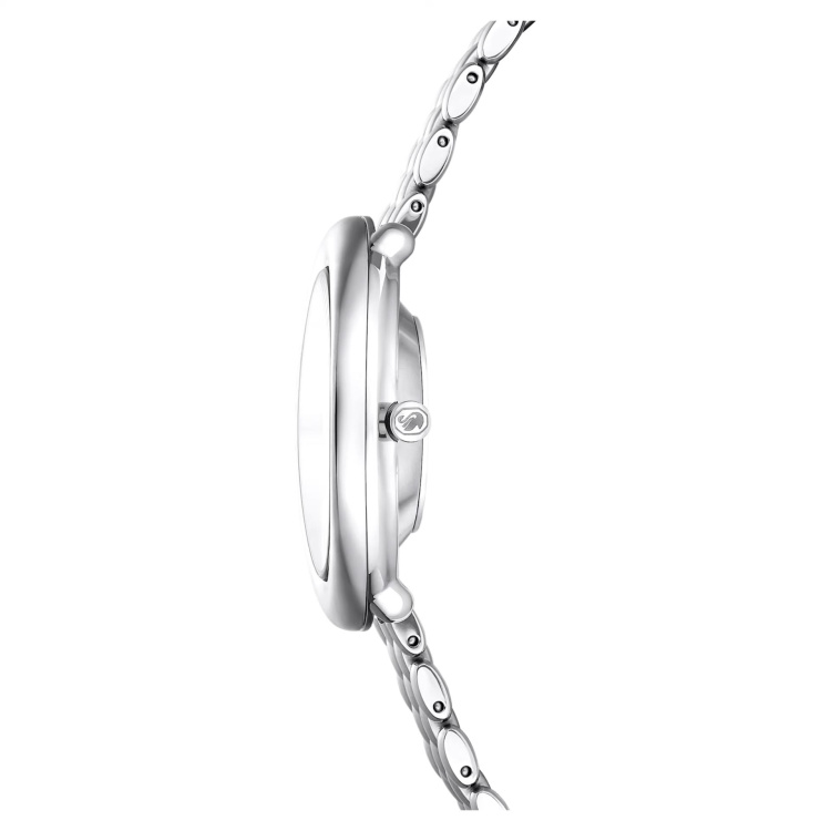 Imber watch Swiss Made, Metal bracelet, Silver tone, Stainless steel